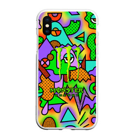 Чехол для iPhone XS Max матовый с принтом MONSTER ENERGY в городе Новоалтайск, Силикон | Область печати: задняя сторона чехла, без боковых панелей | energy | honda | mercedes | monster energy | porsche | racing | sport | toyota | автомобил | автомобильные | марка | машины | митсубиси | монстр | монстр энерджи | порше | спорт | тесла | тойота | хонда