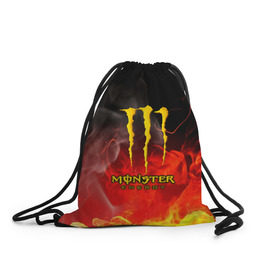 Рюкзак-мешок 3D с принтом MONSTER ENERGY в городе Новоалтайск, 100% полиэстер | плотность ткани — 200 г/м2, размер — 35 х 45 см; лямки — толстые шнурки, застежка на шнуровке, без карманов и подкладки | Тематика изображения на принте: energy | honda | mercedes | monster energy | porsche | racing | sport | toyota | автомобил | автомобильные | марка | машины | митсубиси | монстр | монстр энерджи | порше | спорт | тесла | тойота | хонда