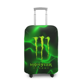 Чехол для чемодана 3D с принтом MONSTER ENERGY в городе Новоалтайск, 86% полиэфир, 14% спандекс | двустороннее нанесение принта, прорези для ручек и колес | energy | honda | mercedes | monster energy | porsche | racing | sport | toyota | автомобил | автомобильные | марка | машины | митсубиси | монстр | монстр энерджи | порше | спорт | тесла | тойота | хонда