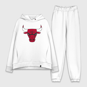 Женский костюм хлопок Oversize с принтом Chicago Bulls. в городе Новоалтайск,  |  | 23 | air jordan | bulls | chicago bulls | jordan | michael jordan | nba | paris saint germain | psg | red | sport | быки | джордан | майкл джордан | псж | спорт | чикаго буллс