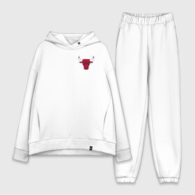 Женский костюм хлопок Oversize с принтом Chicago Bulls. в городе Новоалтайск,  |  | 23 | air jordan | bulls | chicago bulls | jordan | michael jordan | nba | paris saint germain | psg | red | sport | быки | джордан | майкл джордан | псж | спорт | чикаго буллс