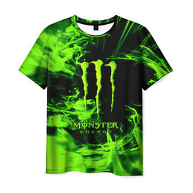 Мужская футболка 3D с принтом MONSTER ENERGY в городе Новоалтайск, 100% полиэфир | прямой крой, круглый вырез горловины, длина до линии бедер | energy | honda | mercedes | monster energy | porsche | racing | sport | toyota | автомобил | автомобильные | марка | машины | митсубиси | монстр | монстр энерджи | порше | спорт | тесла | тойота | хонда