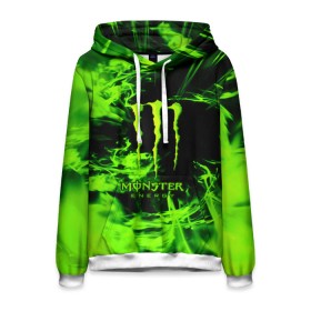 Мужская толстовка 3D с принтом MONSTER ENERGY в городе Новоалтайск, 100% полиэстер | двухслойный капюшон со шнурком для регулировки, мягкие манжеты на рукавах и по низу толстовки, спереди карман-кенгуру с мягким внутренним слоем. | energy | honda | mercedes | monster energy | porsche | racing | sport | toyota | автомобил | автомобильные | марка | машины | митсубиси | монстр | монстр энерджи | порше | спорт | тесла | тойота | хонда