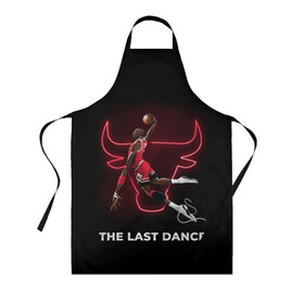 Фартук 3D с принтом The Last Dance в городе Новоалтайск, 100% полиэстер | общий размер — 65 х 85 см, ширина нагрудника — 26 см, горловина — 53 см, длина завязок — 54 см, общий обхват в поясе — 173 см. Принт на завязках и на горловине наносится с двух сторон, на основной части фартука — только с внешней стороны | 23 | 24 | basketball | bryant | bulls | chicago | jordan | kobe | lakers | michael | nba | баскетбол | брайант | буллз | джордан | коби | лейкерс | майкл | нба | чикаго