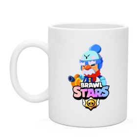 Кружка с принтом BRAWL STARS GALE. в городе Новоалтайск, керамика | объем — 330 мл, диаметр — 80 мм. Принт наносится на бока кружки, можно сделать два разных изображения | 8 bit | brawl stars | crow | gale | leon | leon shark | max | mecha | mecha crow | mr.p | sally leon | shark | tara | virus 8 bit | werewolf leon | акула | берли | бравл старс | ворон | макс | оборотень