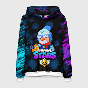 Мужская толстовка 3D с принтом BRAWL STARS GALE. в городе Новоалтайск, 100% полиэстер | двухслойный капюшон со шнурком для регулировки, мягкие манжеты на рукавах и по низу толстовки, спереди карман-кенгуру с мягким внутренним слоем. | Тематика изображения на принте: 8 bit | brawl stars | crow | gale | leon | leon shark | max | mecha | mecha crow | mr.p | sally leon | shark | tara | virus 8 bit | werewolf leon | акула | берли | бравл старс | ворон | макс | оборотень