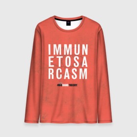 Мужской лонгслив 3D с принтом Immun etosa rcasm в городе Новоалтайск, 100% полиэстер | длинные рукава, круглый вырез горловины, полуприлегающий силуэт | bazinga | big bang theory | howard wolowitz | leonard hofstadter | penny | raj | sheldon cooper | stuart bloom | vdgerir | воловитц | леонард хофстедер | пэнни | радж | раджешь кутрапалли | тбв | теория большого взрыва | чак лорри | ше