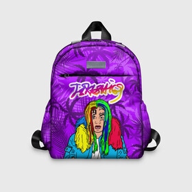 Детский рюкзак 3D с принтом Такеши 6ix9ine в городе Новоалтайск, 100% полиэстер | лямки с регулируемой длиной, сверху петелька, чтобы рюкзак можно было повесить на вешалку. Основное отделение закрывается на молнию, как и внешний карман. Внутри дополнительный карман. По бокам два дополнительных кармашка | daniel hernandez | dummy boy | foreign music | foreign rap | gooba | gummo | hernandez | hip hop | rap | rapper | rapper takeshi 6ix9ine | tekashi | даниэль эрнандес | зарубежная музыка | зарубежный реп | реп | репер | репе