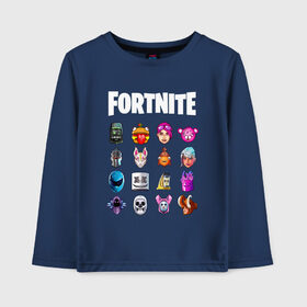 Детский лонгслив хлопок с принтом FORTNITE в городе Новоалтайск, 100% хлопок | круглый вырез горловины, полуприлегающий силуэт, длина до линии бедер | fortnite | fortnite 2 | fortnite battle royale | fortnite mobile | marshmello | маршмелло. | маршмело | фортнайт