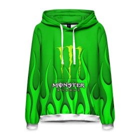 Мужская толстовка 3D с принтом MONSTER ENERGY в городе Новоалтайск, 100% полиэстер | двухслойный капюшон со шнурком для регулировки, мягкие манжеты на рукавах и по низу толстовки, спереди карман-кенгуру с мягким внутренним слоем. | Тематика изображения на принте: energy | honda | mercedes | monster energy | porsche | racing | sport | toyota | автомобил | автомобильные | марка | машины | митсубиси | монстр | монстр энерджи | порше | спорт | тесла | тойота | хонда