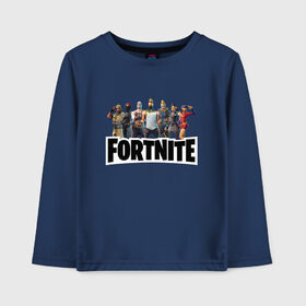 Детский лонгслив хлопок с принтом FORTNITE в городе Новоалтайск, 100% хлопок | круглый вырез горловины, полуприлегающий силуэт, длина до линии бедер | fortnite | fortnite 2 | fortnite battle royale | fortnite mobile | marshmello | маршмелло. | маршмело | фортнайт