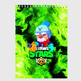 Скетчбук с принтом BRAWL STARS GALE в городе Новоалтайск, 100% бумага
 | 48 листов, плотность листов — 100 г/м2, плотность картонной обложки — 250 г/м2. Листы скреплены сверху удобной пружинной спиралью | bibi | brawl stars | coach mike | crow | gale | leon | leon shark | max | mecha crow | mortis | mr.p | phoenix | sally leon | sandy | spike | sprout | tara | unicorn | virus 8 bit | werewolf | ворон | оборотень