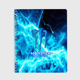 Тетрадь с принтом MONSTER ENERGY в городе Новоалтайск, 100% бумага | 48 листов, плотность листов — 60 г/м2, плотность картонной обложки — 250 г/м2. Листы скреплены сбоку удобной пружинной спиралью. Уголки страниц и обложки скругленные. Цвет линий — светло-серый
 | energy | honda | mercedes | monster energy | porsche | racing | sport | toyota | автомобил | автомобильные | марка | машины | митсубиси | монстр | монстр энерджи | порше | спорт | тесла | тойота | хонда