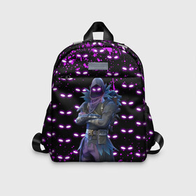 Детский рюкзак 3D с принтом Fortnite Raven. в городе Новоалтайск, 100% полиэстер | лямки с регулируемой длиной, сверху петелька, чтобы рюкзак можно было повесить на вешалку. Основное отделение закрывается на молнию, как и внешний карман. Внутри дополнительный карман. По бокам два дополнительных кармашка | Тематика изображения на принте: archetype | fortnite | fortnite 2 | fortnite x | ikonik | marshmello | raven | архетип | ворон | иконик | маршмелло | фортнайт | фортнайт 2 | фортнайт глава 2