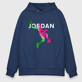 Мужское худи Oversize хлопок с принтом MICHAEL JORDAN (Z) в городе Новоалтайск, френч-терри — 70% хлопок, 30% полиэстер. Мягкий теплый начес внутри —100% хлопок | боковые карманы, эластичные манжеты и нижняя кромка, капюшон на магнитной кнопке | 23 | bulls | chicago bulls | jordan | logo | michael jordan | nba | paris saint germain | psg | red | sport | быки | джордан | лого | майкл джордан | псж | спорт | чикаго буллс