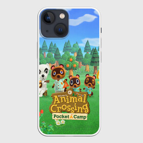 Чехол для iPhone 13 mini с принтом ANIMAL CROSSING в городе Новоалтайск,  |  | animal crossing:new horizons | game | nintendo | анимал кроссинг | животные | звери | игра | нинтендо | пересечение животных
