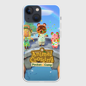 Чехол для iPhone 13 mini с принтом ANIMAL CROSSING в городе Новоалтайск,  |  | animal crossing:new horizons | game | nintendo | анимал кроссинг | животные | звери | игра | нинтендо | пересечение животных