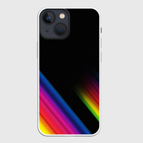 Чехол для iPhone 13 mini с принтом НЕОНОВАЯ ТЕКСТУРА в городе Новоалтайск,  |  | abstraction | geometry | optic | optical | pattern | visual | абстракция | геометрия | линии | оптические | оптический узор | полосы | психоделика | разводы | текстуры | узор | узоры | фрактал