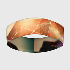 Повязка на голову 3D с принтом ABSTRACT DIGITAL в городе Новоалтайск,  |  | abstraction | geometry | optic | optical | pattern | visual | абстракция | геометрия | линии | оптические | оптический узор | полосы | психоделика | разводы | текстуры | узор | узоры | фрактал