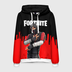 Мужская толстовка 3D с принтом FORTNITE x IKONIK в городе Новоалтайск, 100% полиэстер | двухслойный капюшон со шнурком для регулировки, мягкие манжеты на рукавах и по низу толстовки, спереди карман-кенгуру с мягким внутренним слоем. | Тематика изображения на принте: deadmau5 | fortnite | fortnite 2 | fortnite x маршмелло | ikonik | marshmello | ninja | ninja streamer | raven | travis scott | ворон | иконик | ниндзя | пили | рейвен | трэвис скотт | фортнайт
