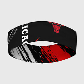 Повязка на голову 3D с принтом CHICAGO BULLS в городе Новоалтайск,  |  | bulls | chicago | chicago bulls | nba | red bulls | usa | америка | быки | нба | сша | чикаго буллс