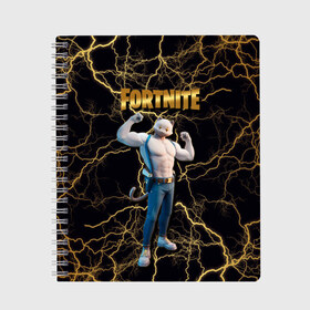 Тетрадь с принтом Meowcles Fortnite 2 в городе Новоалтайск, 100% бумага | 48 листов, плотность листов — 60 г/м2, плотность картонной обложки — 250 г/м2. Листы скреплены сбоку удобной пружинной спиралью. Уголки страниц и обложки скругленные. Цвет линий — светло-серый
 | fortnite | fortnite chapter 2 | ghost | ghost and shadow | logo | meowcles | shadow | кот | кот в фортнайт | лого | мистер мяускул | мяускул | тени и призраки | тень и призрак | фортнайт | фортнайт глава 2