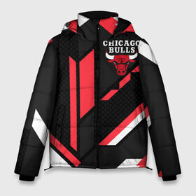 Мужская зимняя куртка 3D с принтом CHICAGO BULLS в городе Новоалтайск, верх — 100% полиэстер; подкладка — 100% полиэстер; утеплитель — 100% полиэстер | длина ниже бедра, свободный силуэт Оверсайз. Есть воротник-стойка, отстегивающийся капюшон и ветрозащитная планка. 

Боковые карманы с листочкой на кнопках и внутренний карман на молнии. | bulls | chicago | chicago bulls | nba | red bulls | usa | америка | быки | нба | сша | чикаго буллс