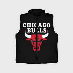 Детский жилет утепленный 3D с принтом CHICAGO BULLS | ЧИКАГО БУЛЛС в городе Новоалтайск,  |  | Тематика изображения на принте: bulls | chicago | chicago bulls | nba | red bulls | usa | америка | быки | нба | сша | чикаго буллс