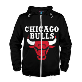 Мужская ветровка 3D с принтом CHICAGO BULLS в городе Новоалтайск, 100% полиэстер | подол и капюшон оформлены резинкой с фиксаторами, два кармана без застежек по бокам, один потайной карман на груди | bulls | chicago | chicago bulls | nba | red bulls | usa | америка | быки | нба | сша | чикаго буллс