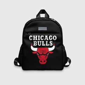 Детский рюкзак 3D с принтом CHICAGO BULLS | ЧИКАГО БУЛЛС в городе Новоалтайск, 100% полиэстер | лямки с регулируемой длиной, сверху петелька, чтобы рюкзак можно было повесить на вешалку. Основное отделение закрывается на молнию, как и внешний карман. Внутри дополнительный карман. По бокам два дополнительных кармашка | bulls | chicago | chicago bulls | nba | red bulls | usa | америка | быки | нба | сша | чикаго буллс
