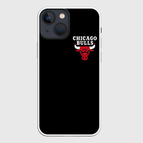 Чехол для iPhone 13 mini с принтом CHICAGO BULLS   ЧИКАГО БУЛЛС ЛОГО НА КАРМАШКЕ в городе Новоалтайск,  |  | bulls | chicago | chicago bulls | nba | red bulls | usa | америка | быки | нба | сша | чикаго буллс