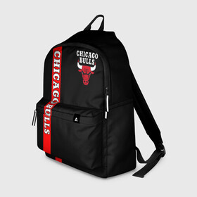 Рюкзак 3D с принтом CHICAGO BULLS в городе Новоалтайск, 100% полиэстер | лямки с регулируемой длиной, сверху петелька, чтобы рюкзак можно было повесить на вешалку. Основное отделение закрывается на молнию, как и внешний карман. Внутри два дополнительных кармана, один из которых закрывается на молнию. По бокам два дополнительных кармашка | bulls | chicago | chicago bulls | nba | red bulls | usa | америка | быки | нба | сша | чикаго буллс