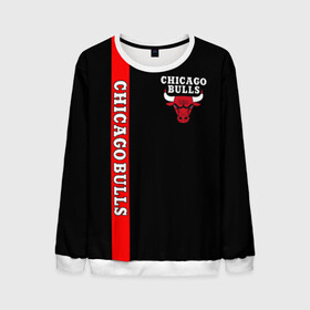 Мужской свитшот 3D с принтом CHICAGO BULLS в городе Новоалтайск, 100% полиэстер с мягким внутренним слоем | круглый вырез горловины, мягкая резинка на манжетах и поясе, свободная посадка по фигуре | bulls | chicago | chicago bulls | nba | red bulls | usa | америка | быки | нба | сша | чикаго буллс