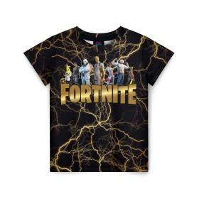 Детская футболка 3D с принтом Fortnite Chapter 2 в городе Новоалтайск, 100% гипоаллергенный полиэфир | прямой крой, круглый вырез горловины, длина до линии бедер, чуть спущенное плечо, ткань немного тянется | fortnite | fortnite chapter 2 | logo fortnite | все персонажи | герои фортнайт | лого фортнайт | логотип фортнайт | название фортнайт | тени и призраки | фортнайт | фортнайт глава 2
