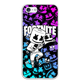 Чехол для iPhone 5/5S матовый с принтом FORTNITE x MARSHMELLO в городе Новоалтайск, Силикон | Область печати: задняя сторона чехла, без боковых панелей | deadmau5 | fortnite | fortnite 2 | fortnite x маршмелло | ikonik | marshmello | ninja | ninja streamer | raven | travis scott | ворон | иконик | ниндзя | пили | рейвен | трэвис скотт | фортнайт