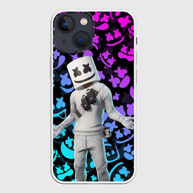 Чехол для iPhone 13 mini с принтом FORTNITE x MARSHMELLO в городе Новоалтайск,  |  | deadmau5 | fortnite | fortnite 2 | fortnite x маршмелло | ikonik | marshmello | ninja | ninja streamer | raven | travis scott | ворон | иконик | ниндзя | пили | рейвен | трэвис скотт | фортнайт