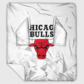 Плед с рукавами с принтом CHICAGO BULLS в городе Новоалтайск, 100% полиэстер | Закругленные углы, все края обработаны. Ткань не мнется и не растягивается. Размер 170*145 | bulls | chicago | chicago bulls | nba | red bulls | usa | америка | быки | нба | сша | чикаго буллс
