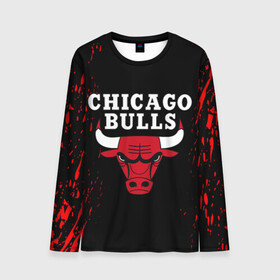 Мужской лонгслив 3D с принтом CHICAGO BULLS | ЧИКАГО БУЛЛС в городе Новоалтайск, 100% полиэстер | длинные рукава, круглый вырез горловины, полуприлегающий силуэт | Тематика изображения на принте: bulls | chicago | chicago bulls | nba | red bulls | usa | америка | быки | нба | сша | чикаго буллс