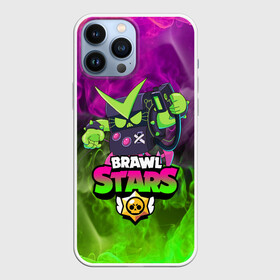 Чехол для iPhone 13 Pro Max с принтом BRAWL STARS VIRUS 8 BIT в городе Новоалтайск,  |  | bibi | brawl stars | coach mike | crow | gale | leon | leon shark | max | mecha crow | mortis | mr.p | phoenix | sally leon | sandy | spike | sprout | tara | unicorn | virus 8 bit | werewolf | ворон | оборотень