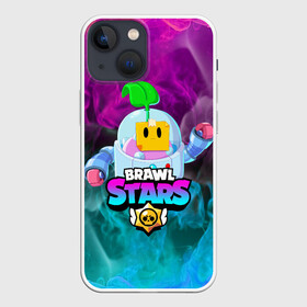 Чехол для iPhone 13 mini с принтом BRAWL STARS SPROUT в городе Новоалтайск,  |  | bibi | brawl stars | coach mike | crow | gale | leon | leon shark | max | mecha crow | mortis | mr.p | phoenix | sally leon | sandy | spike | sprout | tara | unicorn | virus 8 bit | werewolf | ворон | оборотень