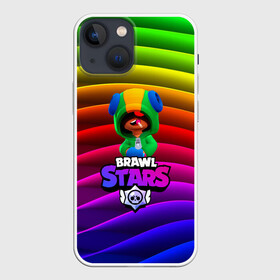 Чехол для iPhone 13 mini с принтом BRAWL STARS:LEON в городе Новоалтайск,  |  | 8 | 8 bit | bibi | brawl stars | brock | bull | crow | dinomike | el primo | leon | mobile game | mr.p | nita | poko | ricochet | stars | tara | бравл старс | ворон | леон | мобильные игры