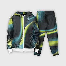Детский костюм 3D с принтом Wave в городе Новоалтайск,  |  | abstraction | color | fashion | rastr | wave | абстракция | волна | мода | растр | цвет