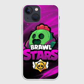 Чехол для iPhone 13 mini с принтом СПАЙК BRAWL STARS в городе Новоалтайск,  |  | brawl stars spike | spike | бравл старс спайк | бравлер | кактус | спайк | спайк brawl stars