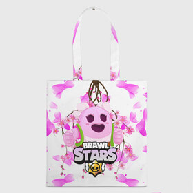 Сумка 3D повседневная с принтом Sakura Spike Brawl Stars в городе Новоалтайск, 100% полиэстер | Плотность: 200 г/м2; Размер: 34×35 см; Высота лямок: 30 см | brawl | brawl stars | sakura spike | spike | бравл | бравл кактус | бравл старс | кактус | сакура спайк | спайк | спайк бравл старс