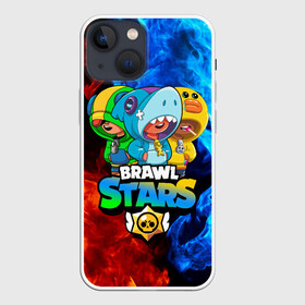 Чехол для iPhone 13 mini с принтом BRAWL STARS LEON TRIO в городе Новоалтайск,  |  | bibi | brawl stars | coach mike | crow | gale | leon | leon shark | max | mecha crow | mortis | mr.p | phoenix | sally leon | sandy | spike | sprout | tara | unicorn | virus 8 bit | werewolf | ворон | оборотень