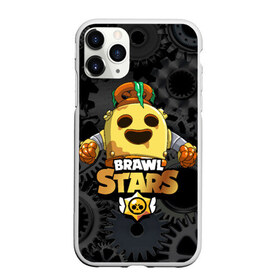 Чехол для iPhone 11 Pro Max матовый с принтом Brawl Stars Robot Spike в городе Новоалтайск, Силикон |  | Тематика изображения на принте: brawl stars | brawl stars spike robot | spike | spike robot | бравл кактус | бравл спайк | бравл старс | кактус | робоспайк | спайк | спайк бравл старс