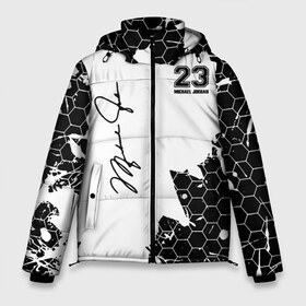 Мужская зимняя куртка 3D с принтом Michael Jordan 23 в городе Новоалтайск, верх — 100% полиэстер; подкладка — 100% полиэстер; утеплитель — 100% полиэстер | длина ниже бедра, свободный силуэт Оверсайз. Есть воротник-стойка, отстегивающийся капюшон и ветрозащитная планка. 

Боковые карманы с листочкой на кнопках и внутренний карман на молнии. | 23 | bulls | chicago | jeffrey | jordan | michael | mvp | space jam | майкл джордан | чикаго буллз