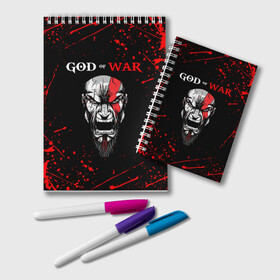 Блокнот с принтом GOD OF WAR в городе Новоалтайск, 100% бумага | 48 листов, плотность листов — 60 г/м2, плотность картонной обложки — 250 г/м2. Листы скреплены удобной пружинной спиралью. Цвет линий — светло-серый
 | Тематика изображения на принте: ascension | betrayal | chains of olympus | cratos | ghost of sparta | god of war | hack and slash | kratos | бог войны | кратос