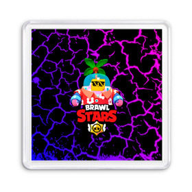Магнит 55*55 с принтом BRAWL STARS (NEW SPROUT) [3] в городе Новоалтайск, Пластик | Размер: 65*65 мм; Размер печати: 55*55 мм | 8 bit | android | brawl | brawl stars | clash | clash royale | game | leon | royale | sprout | stars | андроид | игра | кольт | леон | мобильные игры | спраут