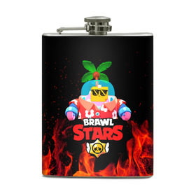 Фляга с принтом BRAWL STARS (NEW SPROUT) [6] в городе Новоалтайск, металлический корпус | емкость 0,22 л, размер 125 х 94 мм. Виниловая наклейка запечатывается полностью | Тематика изображения на принте: 8 bit | android | brawl | brawl stars | clash | clash royale | game | leon | royale | sprout | stars | андроид | игра | кольт | леон | мобильные игры | спраут